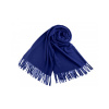 Šatka / šál typu pashmina so strapcami 65x180 cm - 1 ks 30 (08) modrá královská