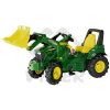 John Deere 7930 s nakladačom, radením a pneumatikami plnenými vzduchom
