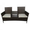 Lavica s operadlom plast 152 x 62 cm