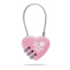 Visací zámek kladka Cupid - BeastPink barva: fialová