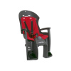 HAMAX Cyklosedačka Siesta Plus - adaptér na nosič batožiny Grey/Red 38x84x30 červená
