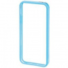 Hama edge Protector Mobile Phone Cover for Apple iPhone 5/5s, white/transparent 118813