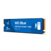 SSD 2TB WD Blue SN5000 NBMe M.2 PCIe Gen4 2280 WDS200T4B0E