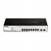 D-Link DGS-1210-10 L2/L3 Smart+ Switch, 8x GbE, 2 SFP, fanless (DGS-1210-10/E)