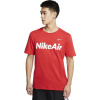Nike NSW AIR SS TEE M červená,biela Pánske tričko L
