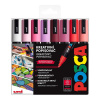 Posca PC-5M Love mix teplých tónov 8 ks