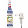 Barmanský sirup na nápoje MONIN Blue Curacao 700 ml + Pumpička