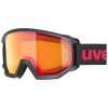 UVEX Athletic FM, black mat/red-clear, S2, 4043197375403, 5505202530
