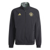 adidas Mens adidas Manchester United Stone Roses Reversible Anthem Jacket Black XS