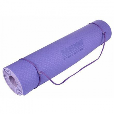 Merco Yoga TPE 6 Double Mat podložka na cvičenie fialová-fialová (40617)