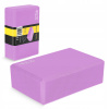 Kocka na jogu 4fizjo 23x15x7,6 cm fialová
