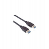 PremiumCord Prodlužovací kabel USB 3.0 Super-speed 5Gbps A-A, MF, 9pin, 1m (ku3paa1bk)