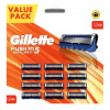 Originálne náplne do holiacich strojčekov Gillette Fusion 5 Sport, 12 kusov, veľké balenie (Gillette Fusion5 SPORT / 5-čepelové nože so zastrihávačom - Balenie 12 ks.)