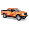 Maisto - 2019 Ford Ranger, metal oranžový, 1:27