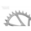 Převodník Garbaruk Sram GXP/DUB BOOST (stříbrná) - 30
