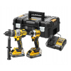 Dewalt DCK2052H2T kombo sada 18v powerstack 2x5,0ah (dcd999+dcf850) tstak ii