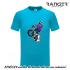 Tričko RANGER® - KOSTRA NA BICYKLI 3XL Modrá