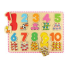 Bigjigs Toys Počítacie puzzle