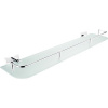 Polička do kúpeľne Nimco KEIRA 60 cm s ohrádkou KE 22091AX-60-26