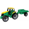 Lena Traktor plast bez lyžice a bagra s vozíkom 2122