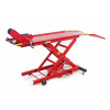 Hydraulický motocyklový zdvihák 100, zdvihnutie až 360 kg, hmotnosť 100 kg, červený (TrueTech)