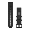 Garmin Silikónový remienok QuickFit 22, Black Náhradný remienok na Garmin hodinky QuickFit