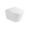 SAPHO Avva WC závesné s bidetovou sprškou, rimless, 35,5x53cm