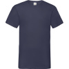 Fruit of the Loom Tričko Valueweight V-Neck T s výstřihem do V, krátký rukáv, pánské COT16106600314-navy Navy 4XL
