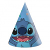 Procos Papierové čiapočky Stitch a Angel 6 ks