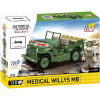 COBI 2295 World War II Americký terénny automobil Medical Willys MB 1:35
