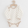 Dojčenské body New Baby Classic II hviezdy béžové Béžová 80 (9-12m)