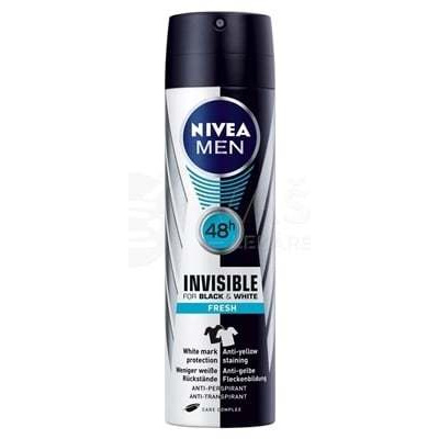 Nivea Men Invisible For Black & White Fresh deospray 150 ml