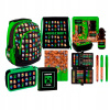 Školský batoh - MEGA BACKPACK SET. CASE CASE. MINECRAFT + 80 prvok. (Školský batoh - MEGA BACKPACK SET. CASE CASE. MINECRAFT + 80 prvok.)