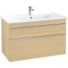 VILLEROY & BOCH Venticello závesná skrinka pod umývadlo, 2 zásuvky, 953 x 502 x 590 mm, Nordic Oak, A92601VJ