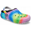 Detské zateplené topánky Dreváky Crocs Classic Spray Dye Clog 29-30