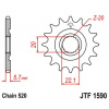 JT Reťazové koliečko JT JTF 1590-12 12T, 520