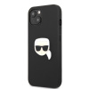 Karl Lagerfeld puzdro gumené Apple iPhone 13 Mini KLHCP13SPKMK čiern