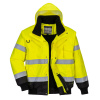 Portwest C465 Hi-Vis Bomber Reflexná bunda žltá/čierna S