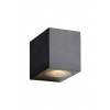 Lucide 22860/05/30 Exteriérové nástenné svietidlo ZORA-LED Wall Light GU10/5W čierne