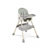 CARETERO Jedálenská stolička Bill 2v1 Grey
