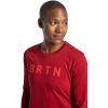 dámske tričko BURTON BRTN LS TEE Sun Dried Tomato Heather M