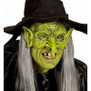 Maska na tvár Widmann latex čarodejník zelený