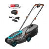 Gardena - 18V AKU kosačka na trávu PowerMax, záber 32 cm, 1x aku Li-Ion 4,0 Ah, nabíjačka 14632-20