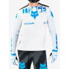 Cyklistická mikina Fox Ranger Digi Image Long Sleeve Jersey - white