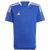 DETSKÉ TRIČKO ADIDAS TIRO 21 TRAINING JERSEY MODRÁ GM7577 r 128 cm