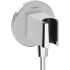 HANSGROHE Fixfit S prípojka hadice s integrovaným držiakom ručnej sprchy, chróm, 26888000