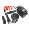Servo MG945 360 ° 12kg, kovové prevody