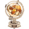 ROBOTIME Roker Svietiace 3D drevené puzzle Globus 180 dielikov