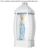 Kahanec sklo Glamour Panna Mária plast biela 30cm