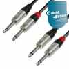 Kábel jack 6,3 mm - jack 6,3 mm Adam Hall K4TPP 0,9 m